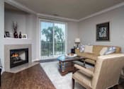Thumbnail 2 of 25 - Designer Unit Living Room  at The Sanctuary of Lake Villa, Lake Villa, 60046