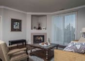 Thumbnail 1 of 25 - Designer Unit Living Room at The Sanctuary of Lake Villa, Lake Villa, IL