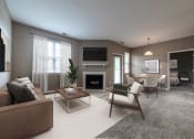 Thumbnail 26 of 32 - Large windows in apartment at The Reserve at Williams Glen, 2201 Williams Glen Blvd, 46077