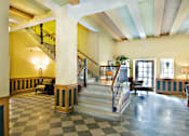 Thumbnail 6 of 18 - Spacious Lobby Area at The Ambassador at Library Square, Indianapolis
