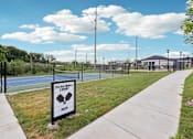 Thumbnail 44 of 53 - On-site pickleball court at Nook Nine Apartments