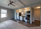 Thumbnail 33 of 35 - Updated kitchen with stainless steel appliances at The Argyle on Mass Ave, Indiana