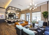 Thumbnail 9 of 53 - a view of the lobby at the bradley braddock road station apartments