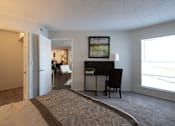 Thumbnail 16 of 40 - Dining room with a rug at Altitude at Blue Ash, Blue Ash