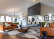 Thumbnail 3 of 38 - Posh Resident Lounge at Bradford Ridge Apartments, Bloomington, Indiana