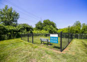 Thumbnail 14 of 18 - dog park with fence in grass