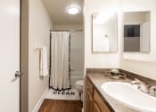 Thumbnail 15 of 22 - Luxurious Bathroom at Harness Factory Lofts and Apartments, Indianapolis, IN, 46204