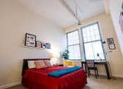 Thumbnail 18 of 22 - Gorgeous Bedroom at Harness Factory Lofts and Apartments, Indianapolis, Indiana