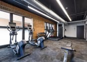 Thumbnail 19 of 22 - Modern Fitness Center at Harness Factory Lofts and Apartments, Indianapolis, 46204