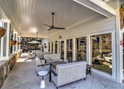 Thumbnail 23 of 27 - Covered outdoor seating at Rosemont Vinings Ridge Apartments, GA, 30339