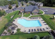 Thumbnail 1 of 31 - Aerial View Of Pool at Heritage Trail Apartments, Terre Haute