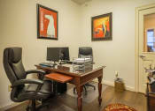 Thumbnail 23 of 31 - Private Office/Business Center at Heritage Trail Apartments, Indiana