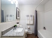 Thumbnail 7 of 68 - Large Soaking Tub In Bathroom at Gramercy Apartments, Carmel, IN 