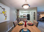 Thumbnail 8 of 68 - Dining Room and Kitchen View at Gramercy Apartments, Carmel, 46032