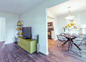 Thumbnail 21 of 68 - Living Room With Dining Area at Gramercy Apartments, Carmel 