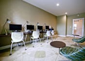Thumbnail 27 of 68 - Business Center With Computers at Gramercy Apartments, Carmel Indiana 