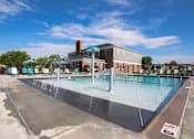 Thumbnail 34 of 68 - Sparkling Swimming Pool at Gramercy Apartments, Indiana