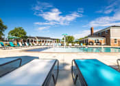 Thumbnail 37 of 68 - Poolside Lounge Area at Gramercy Apartments, Indiana, 46032