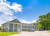 Thumbnail 44 of 68 - apartment building exterior view at Gramercy Apartments, Carmel, IN 46032