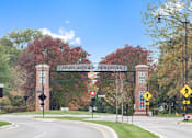 Thumbnail 57 of 68 - a sign for the central arts and science district on the side of a road at Gramercy Apartments, Carmel, IN 