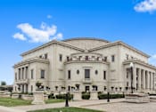 Thumbnail 66 of 68 - a large white building with columns and a dome with a blue sky in the background at Gramercy Apartments, Indiana