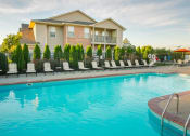 Thumbnail 9 of 28 - Pool View at Steeplechase at Shiloh Crossing, Avon, Indiana