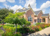 Thumbnail 1 of 28 - Courtyard Garden Space at Steeplechase at Shiloh Crossing, Avon, Indiana