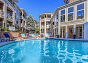 Thumbnail 29 of 40 - Pool with Tanning Ledge at Altitude at Blue Ash, Blue Ash, OH, 45242