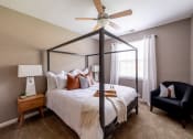 Thumbnail 24 of 32 - Large windows in bedroom at The Reserve at Williams Glen Apartments, Zionsville, IN