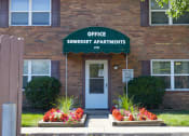 Thumbnail 8 of 25 - Entrance View at Somerset Apartments, Marion, Indiana