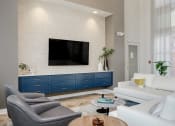 Thumbnail 4 of 35 - Clubroom With Smart TV at Whetstone Flats, Nashville