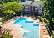 Thumbnail 21 of 24 - Drone View Of Pool at Residence at White River, Indianapolis, 46228