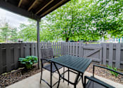 Thumbnail 35 of 38 - Shaded Outdoor Courtyard Area at Woodbridge Apartments, Louisville, KY