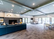 Thumbnail 10 of 38 - Large Clubhouse With Ample Sitting And Television at Woodbridge Apartments, Louisville, KY, 40242