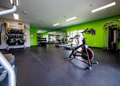 Thumbnail 34 of 38 - Peloton Bike And Training Space at Woodbridge Apartments, Louisville, KY, 40242