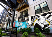 Thumbnail 23 of 53 - a mural on the side of a building