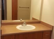 Thumbnail 19 of 21 - Bathroom vanity with sink at DOVER WOODS SENIOR APARTMENTS, California, 94533