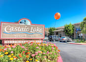 Thumbnail 2 of 15 - Entry sign at CASTAIC LAKE SENIOR VILLAGE, Castaic California