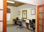 Thumbnail 17 of 24 - Business Center with computers at Banyan Pointe, Coconut Creek, Florida 