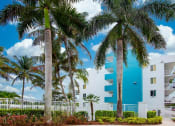 Thumbnail 8 of 23 - Building and landscape at Aqua 2800, Oakland Park Florida 