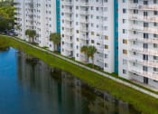 Thumbnail 1 of 23 - Exterior of building near water at Aqua 2800, Oakland Park, 33309