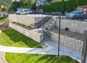 Thumbnail 4 of 12 - parking and stairs at FIRE TOWER Apartments, HELENA, Montana