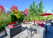Thumbnail 28 of 63 - outside seating by fire pit at BELLA SONOMA, Fife, WA 98424