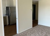Thumbnail 18 of 19 - A white cabinet with a drawer is open.at Via Casitas, Greenbrae, 94904