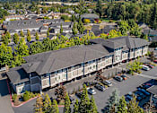 Thumbnail 29 of 29 - Aerial View at Fairview Village Apartments, Fairview, OR, 97024