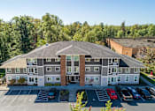 Thumbnail 28 of 29 - Parking Lot at Fairview Village Apartments, Fairview, OR, 97024