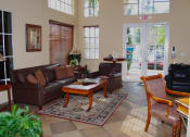 Thumbnail 14 of 17 - lobby and lounge area for residents at Laguna Pointe, Pompano Beach Florida