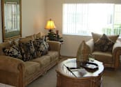 Thumbnail 14 of 15 - living area at Mission Bay Apartments, Rockledge, FL