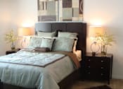 Thumbnail 20 of 21 - Furnished bedroom at Carolina Club Apartments, Daytona Beach, FL