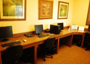 Thumbnail 8 of 16 - Business center with computers at Harbour Cove, Hallandale Beach, 33009